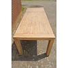 LoodsVol, Tweedehands Massief teak uitschuifbare eettafel van Xooon met stoere used-look