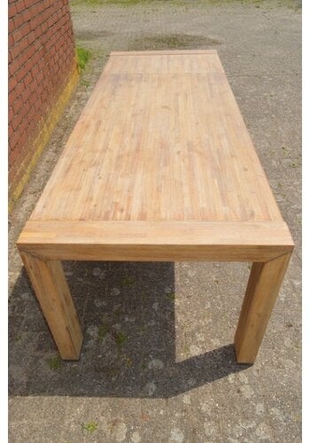 Xooon teak eettafel uitschuifbaar 