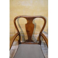 thumb-Statton Old Town Queen Anne armfauteuil-4
