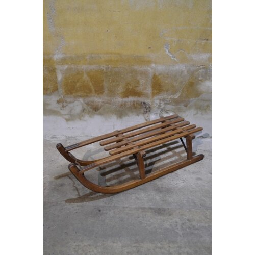 Ouderwetse houten slee 