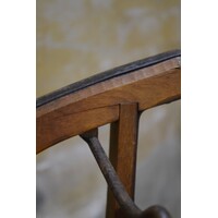 thumb-Ouderwetse houten Davos slee-6
