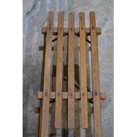 thumb-Ouderwetse houten Davos slee-7