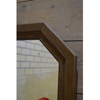 thumb-Vintage eiken spiegel met facetlijst-2