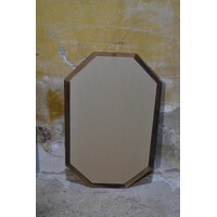 thumb-Vintage eiken spiegel met facetlijst-4