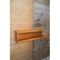 thumb-Vintage Kai Kristiansen wandconsole van teakhout-1