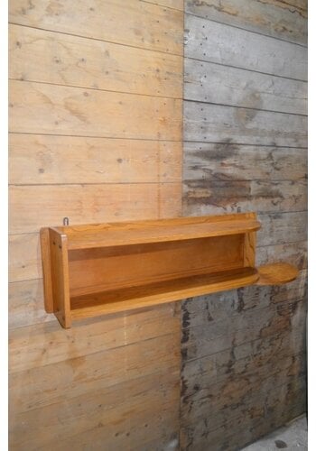 Eiken wandconsole / rek 