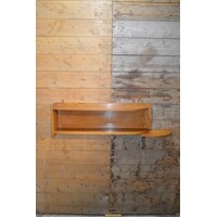 thumb-Vintage Kai Kristiansen wandconsole van teakhout-2