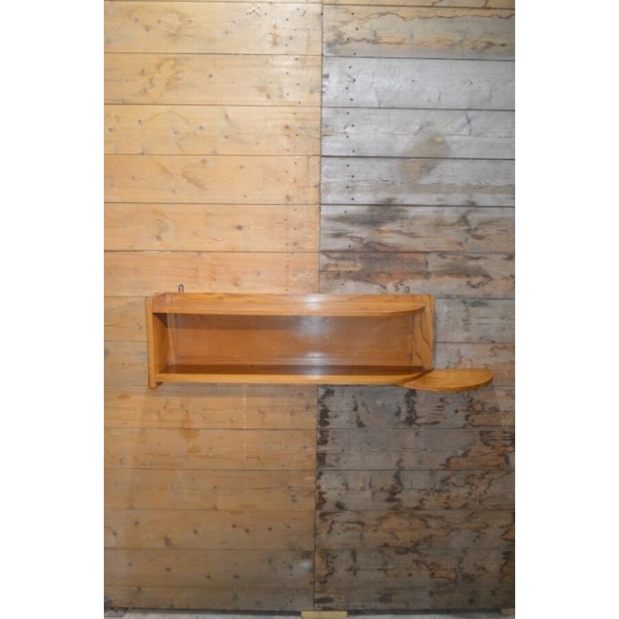 Vintage Kai Kristiansen wandconsole van teakhout-2
