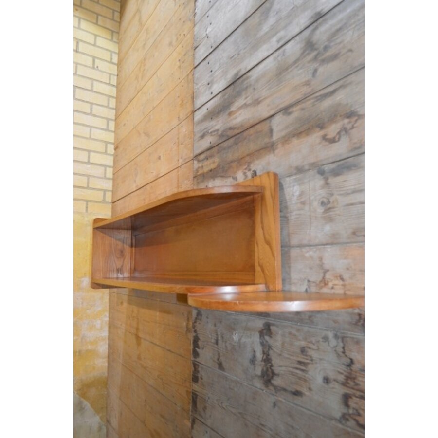 Vintage Kai Kristiansen wandconsole van teakhout-6