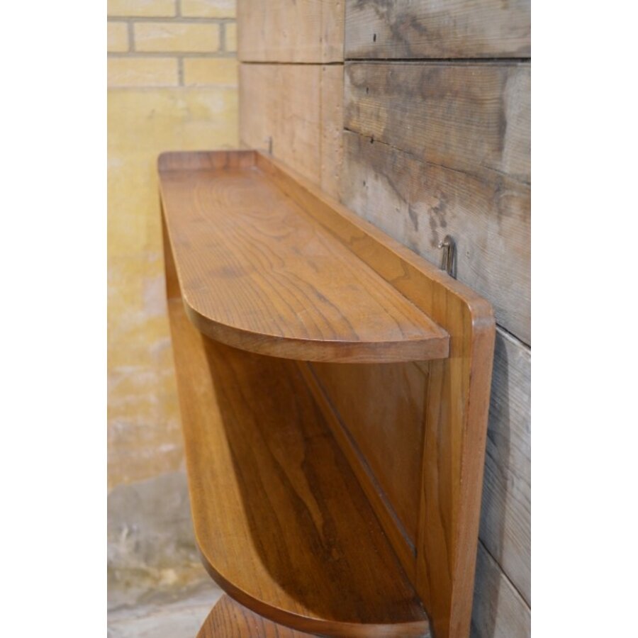 Vintage Kai Kristiansen wandconsole van teakhout-7