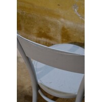 thumb-Ouderwetse houten stoel geschilderd-5