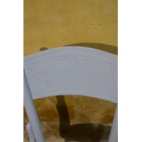 thumb-Ouderwetse houten stoel geschilderd-8