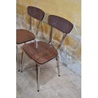 thumb-2 retro Formica keukenstoelen met verchroomd buisframe-6