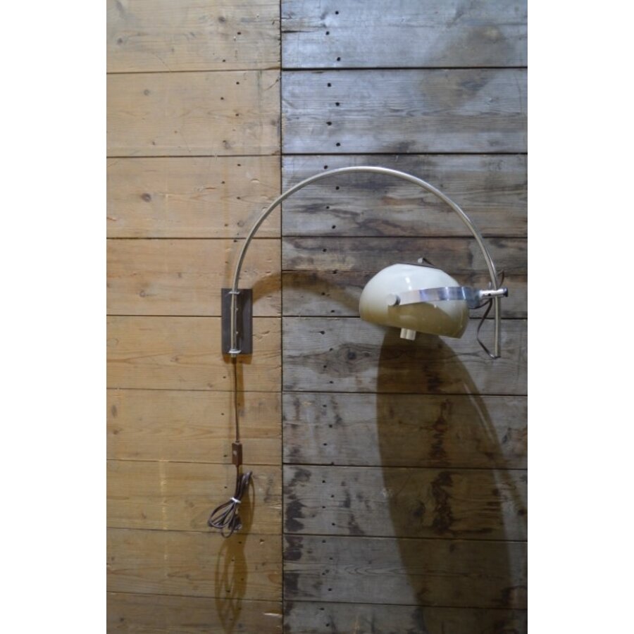 Dijkstra space age boogwandlamp jaren 70-3