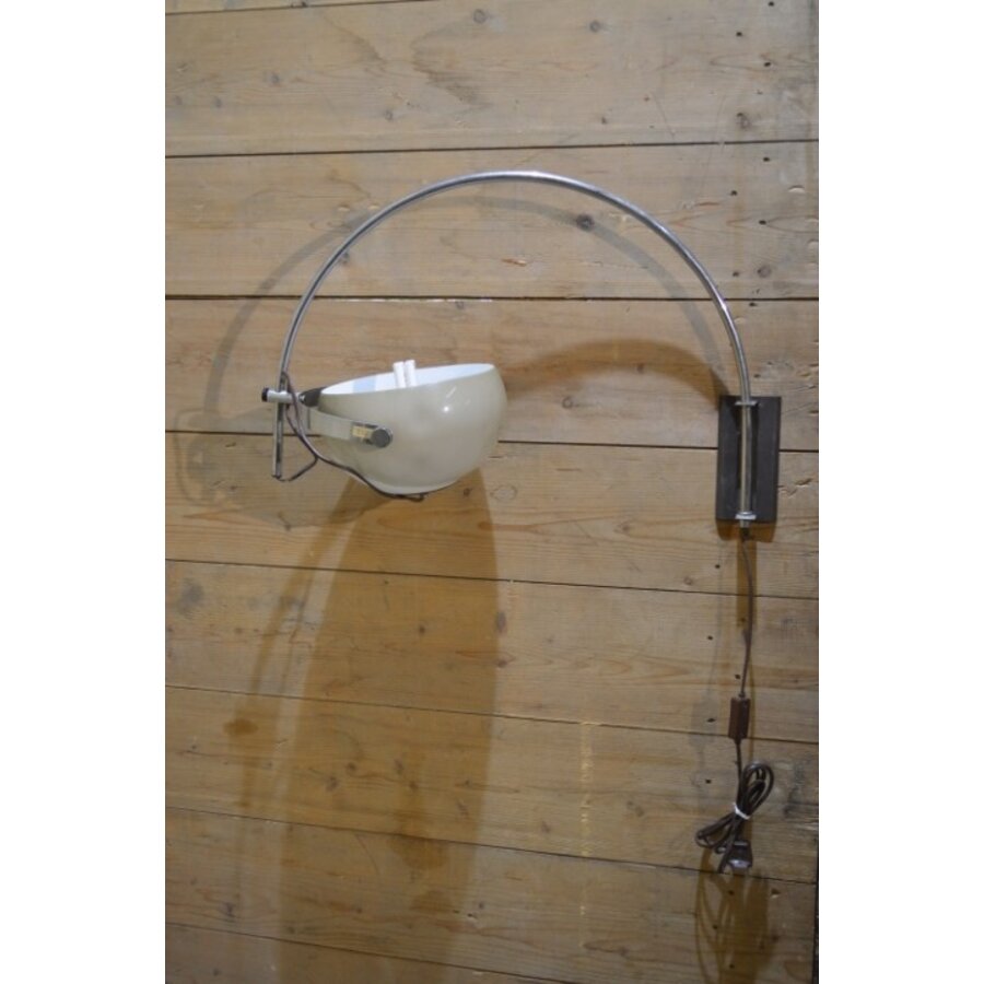 Dijkstra space age boogwandlamp jaren 70-5