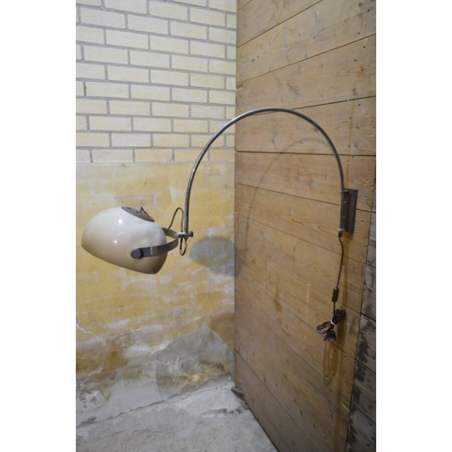 Dijkstra space age boogwandlamp jaren 70-6
