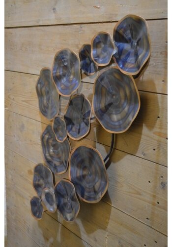 Metalen wanddecoratie 