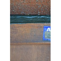 thumb-Vintage mahoniehouten bankiersstoel H. Krug-8