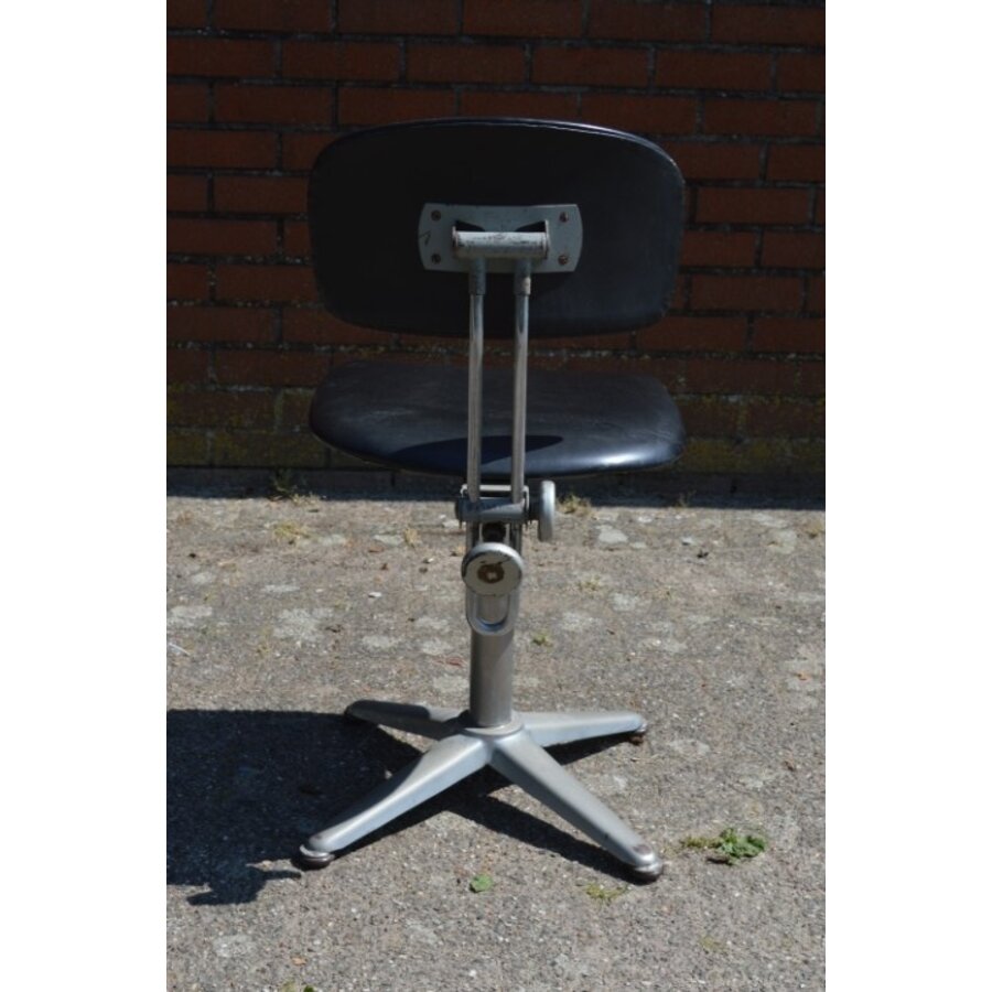 Vintage industriële bureaustoel Friso Kramer-3