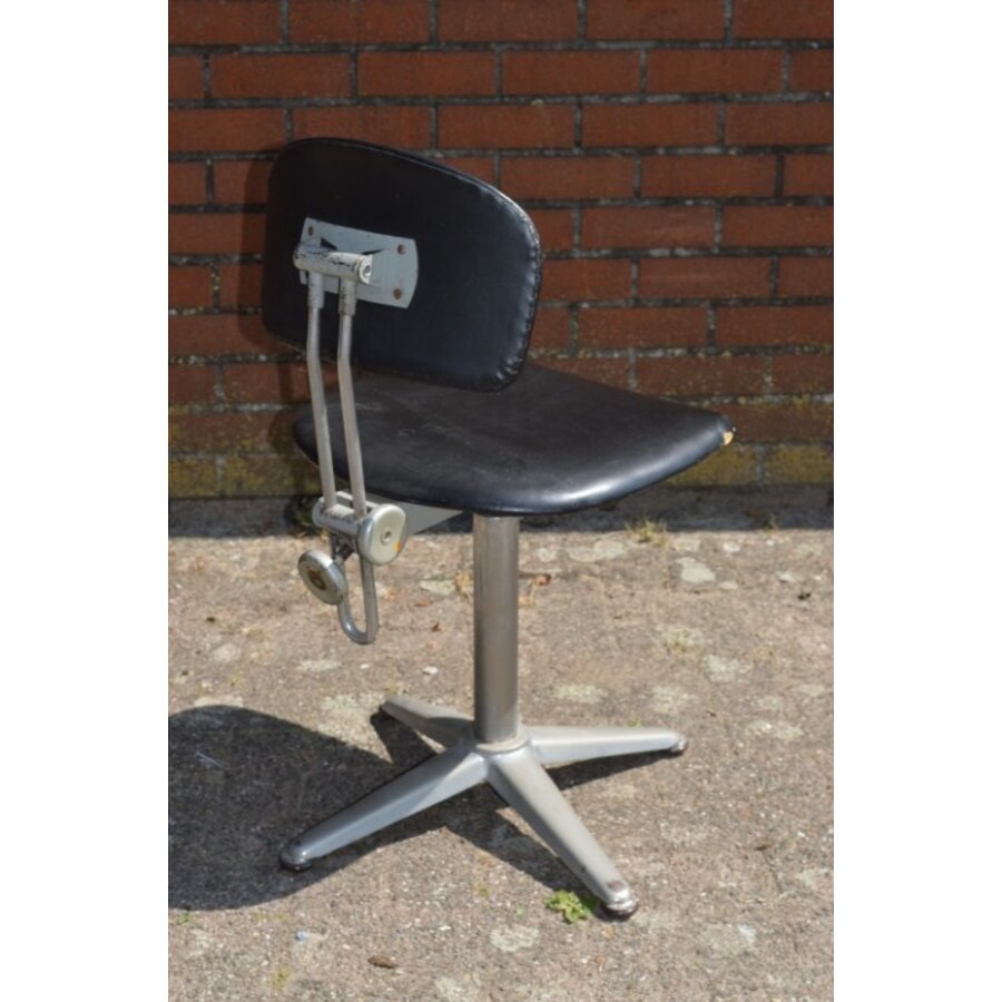 Vintage industriële bureaustoel Friso Kramer-5