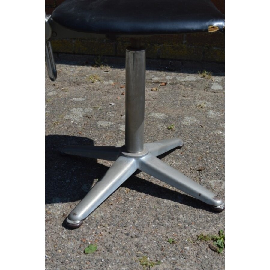 Vintage industriële bureaustoel Friso Kramer-8