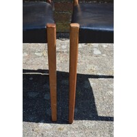 thumb-Set van 2 vintage teak eetkamerstoelen jaren 60-6