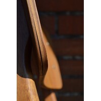 thumb-Set van 2 vintage teak eetkamerstoelen jaren 60-9