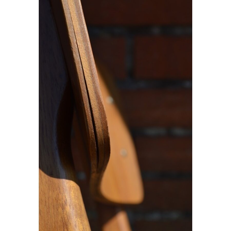 Set van 2 vintage teak eetkamerstoelen jaren 60-9