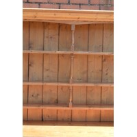 thumb-Antieke grenen Welsh dresser met gedraaide kolommen-5