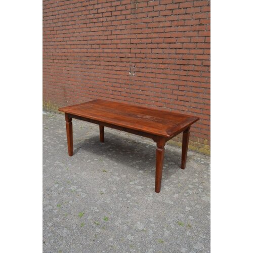 Eettafel massief teak 