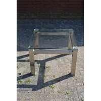 thumb-RVS salontafel met glazen blad-5