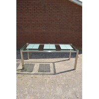 thumb-RVS eettafel met glazen blad-1