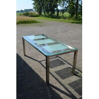 thumb-RVS eettafel met glazen blad-7