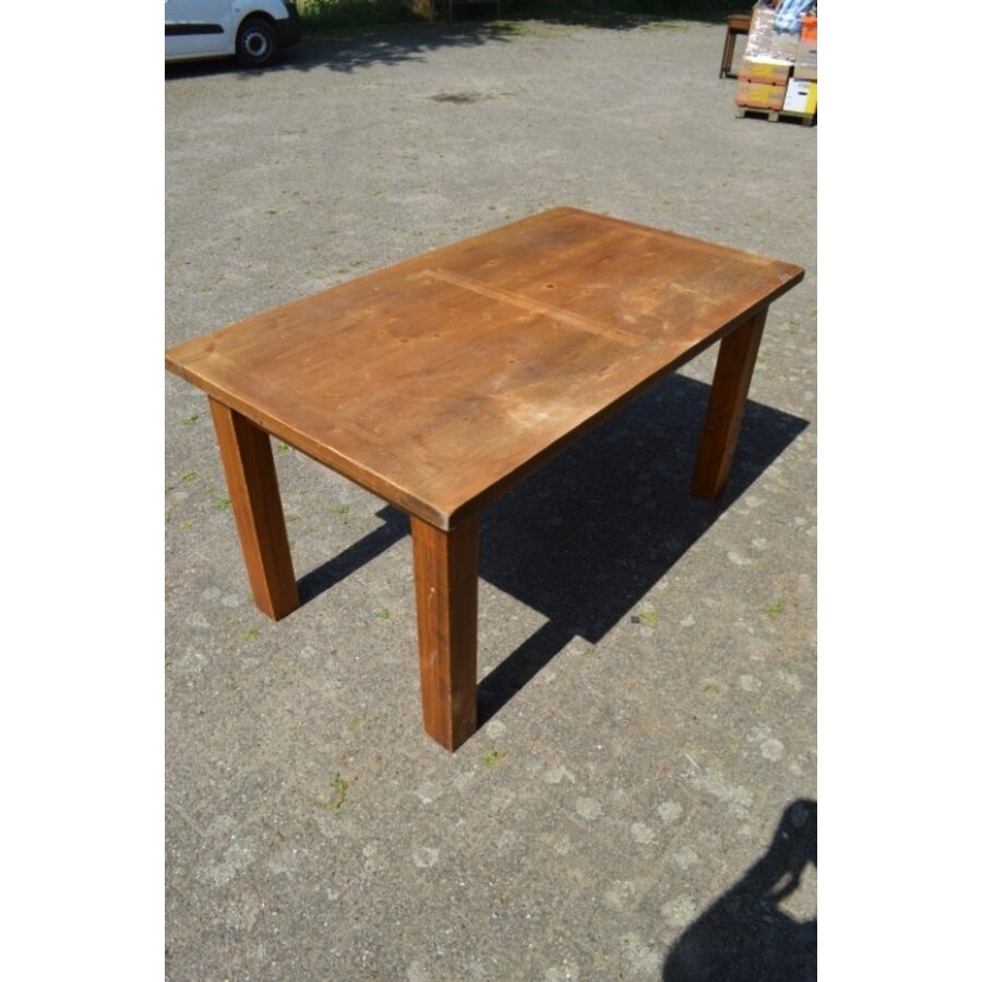 Grenenhouten eettafel met karakter en mogelijkheid voor aanzetbladen-5
