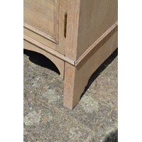 thumb-Klein eiken kastje met glazen ruitjes in Jugendstil stijl-6