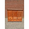 LoodsVol, Tweedehands Asymmetrisch teakhouten dressoir met laden en deuren