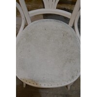 thumb-Echte Thonet armstoel met korte korenschoof rugleuning-7