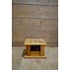 Houten voetenstoofje
