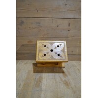 thumb-Houten voetenstoofje voor decoratie-5