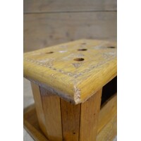 thumb-Houten voetenstoofje voor decoratie-6