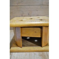 thumb-Houten voetenstoofje voor decoratie-7