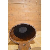 thumb-Ovale vintage houten paraplubak uit Beieren jaren 50-5