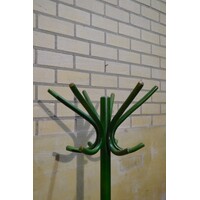 thumb-Vintage beukenhouten kapstok met 12 haken en parapluring-4