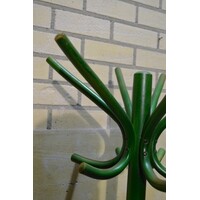thumb-Vintage beukenhouten kapstok met 12 haken en parapluring-7