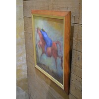 thumb-Olieverfschilderij Mithras bedwingt de stier - Boukje Veltman-3