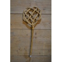 thumb-Ouderwetse rotan mattenklopper vintage-1