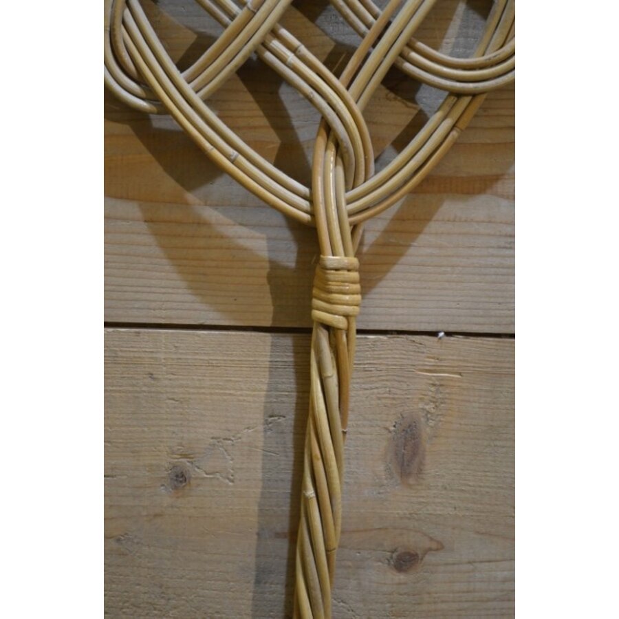 Ouderwetse rotan mattenklopper vintage-4