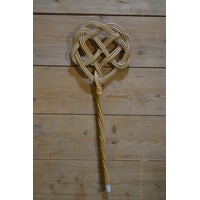 thumb-Ouderwetse rotan mattenklopper vintage-5