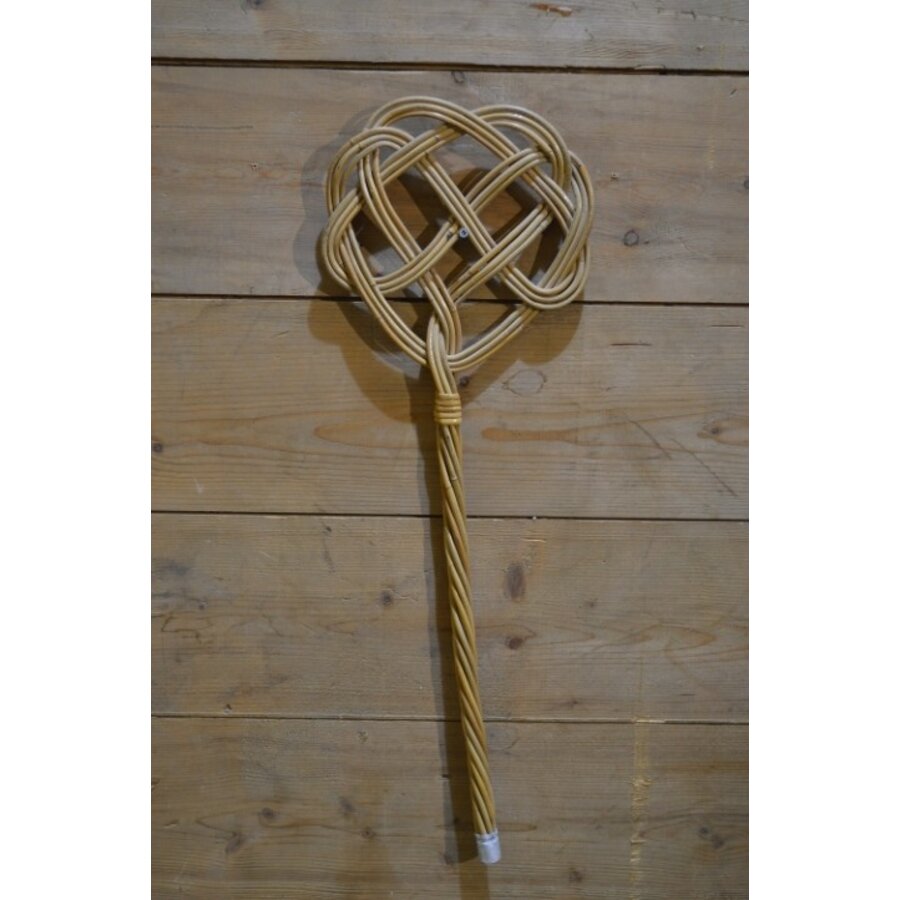 Ouderwetse rotan mattenklopper vintage-5