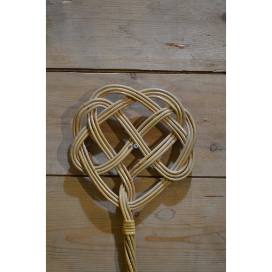 Ouderwetse rotan mattenklopper vintage-6